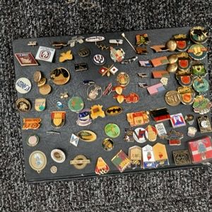 Various pins from ALL over